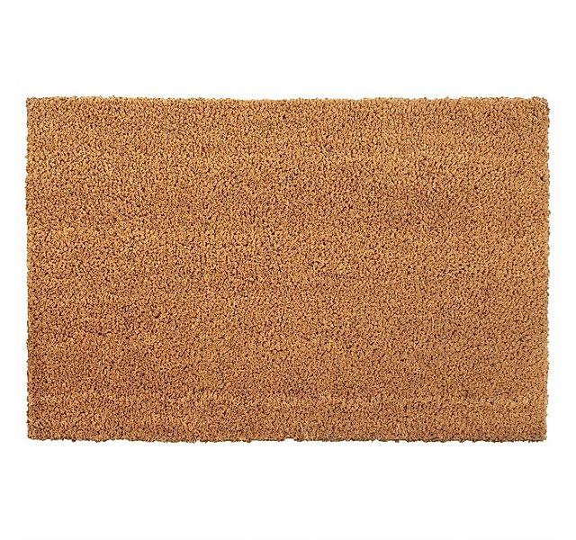 vidaXL Fußmatte Fußmatte Natur 50x80 cm Kokosfaser Getuftet, Rechteckig, Hö günstig online kaufen