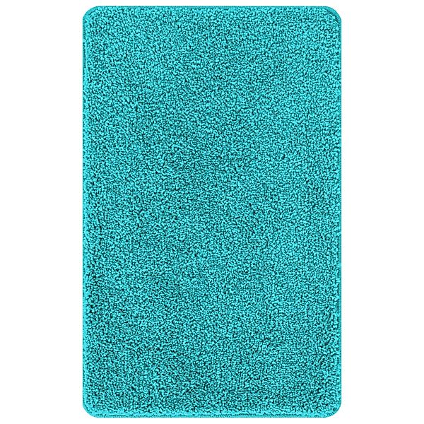 vidaXL Badematte 2-tlg. Badematten-Set Türkis Polypropylen günstig online kaufen