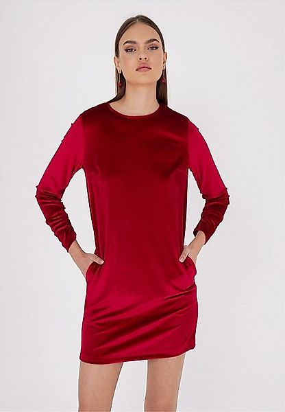 freshlions Jerseykleid Sinah mit samtiger Optik günstig online kaufen