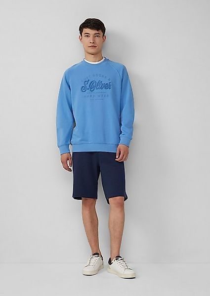 s.Oliver Bermudas Detroit: Sweat-Bermuda mit Flammgarnstruktur im Relaxed F günstig online kaufen