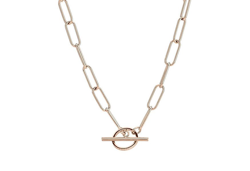 Liebeskind Berlin Edelstahlkette The long T-bar Edelstahl günstig online kaufen