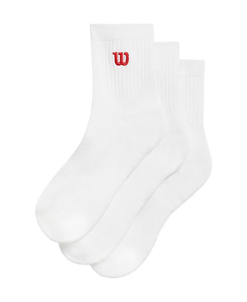 Wilson Tennissocken Quarter Logo weiss Herren günstig online kaufen