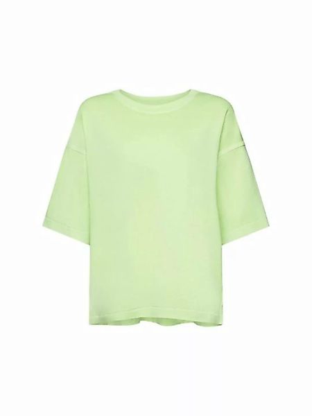 Esprit T-Shirt Oversize-T-Shirt aus Baumwolle (1-tlg) günstig online kaufen