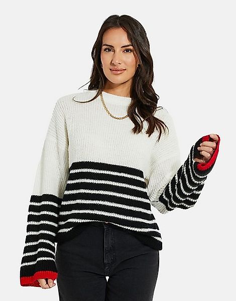 Threadbare Rundhalspullover (1-tlg) im tollen Streifen-Design günstig online kaufen