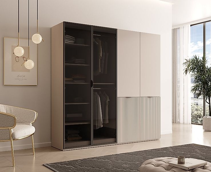 MOEBLO Drehtürenschrank MINEWRA ANTISOL 200 (Moderner Drehtürenschrank mit günstig online kaufen