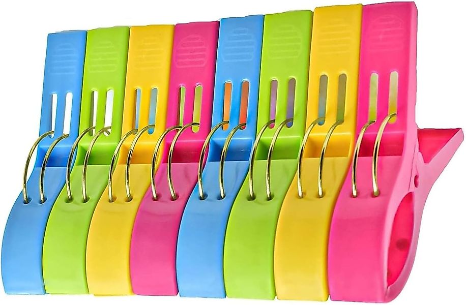 FELIXLEO Handtuchklemme handtuchklammern,16Stück Wäscheklammern Handtuch kl günstig online kaufen