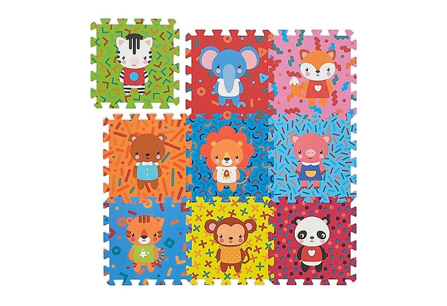 relaxdays Spielmatte Puzzlematte Tiere günstig online kaufen