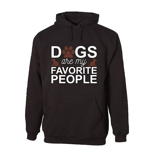 G-graphics Hoodie Dogs are my favorite people Unisex mit trendigem Frontpri günstig online kaufen