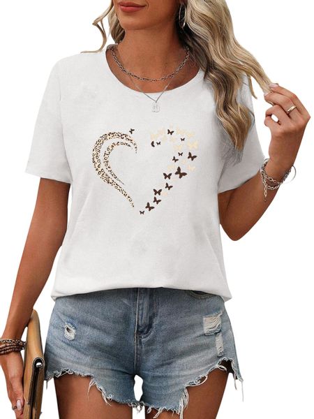 PYLIKE Kurzarmbluse Damen Sommer Casual Kurzarmbluse günstig online kaufen