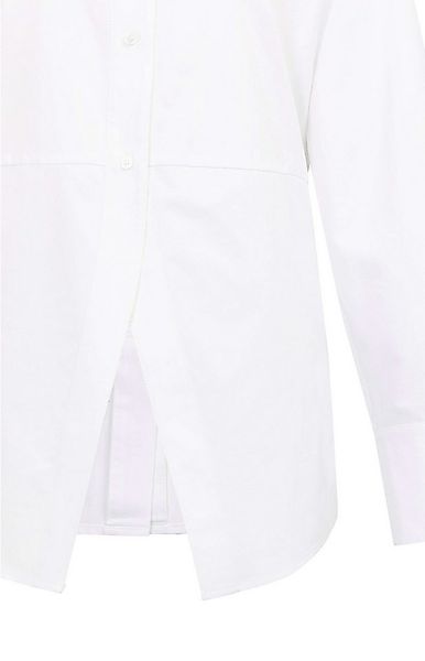 YAYA Kurzarmbluse Popelinebluse mit Schlitz günstig online kaufen