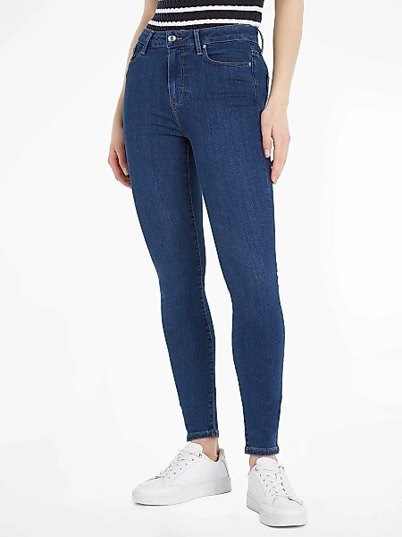 Tommy Hilfiger Skinny-fit-Jeans TH FLEX HARLEM U SKINNY HW KAI in blauer Wa günstig online kaufen