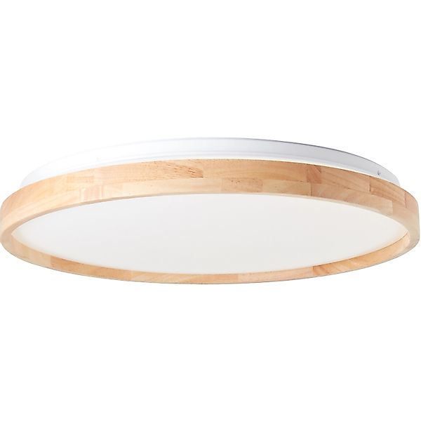 Brilliant LED Deckenleuchte »Alson«, 3300 lm, Ø 50 cm, Metall/Holz/Kunststo günstig online kaufen