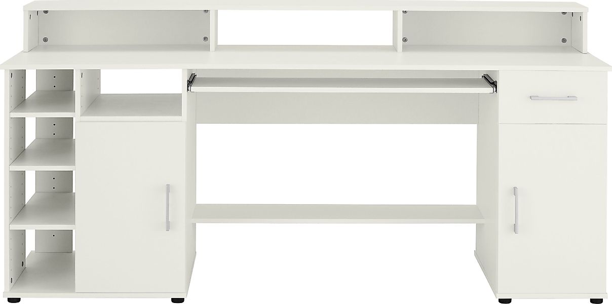 VOGL Möbelfabrik Schreibtisch Timra mit Monitoraufsatz, günstig online kaufen