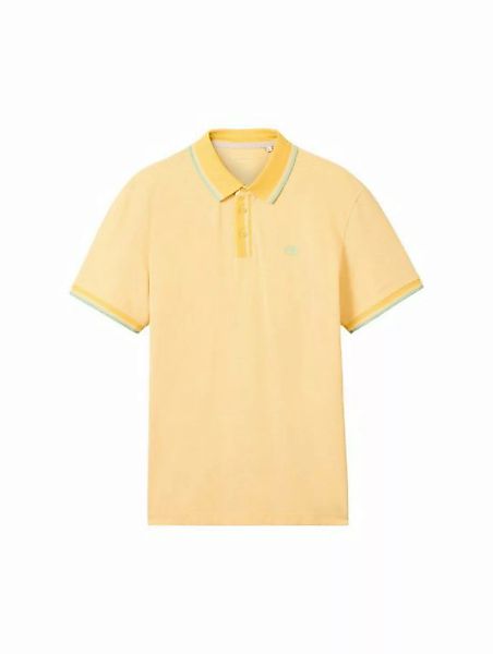 TOM TAILOR T-Shirt polo with detailed collar günstig online kaufen