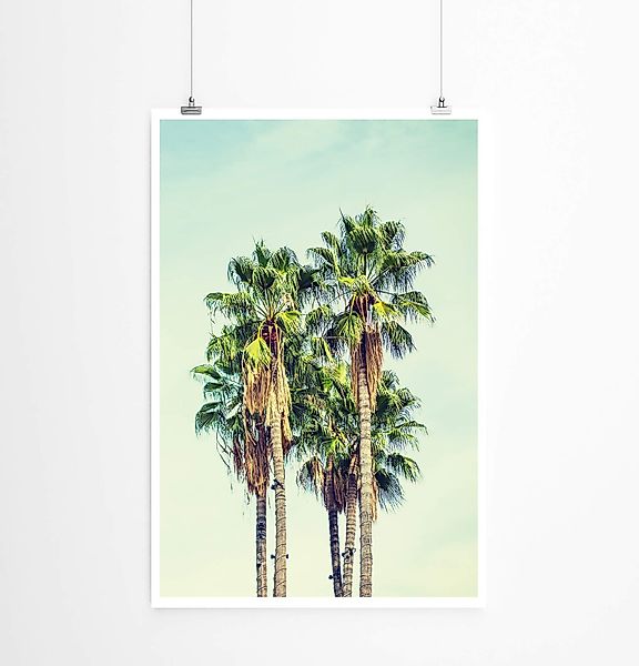 Sinus Art Poster Vintage Palmen in günstig online kaufen