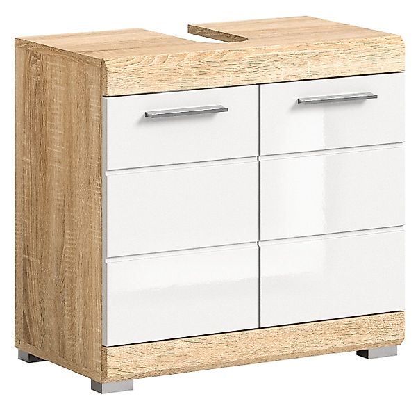 furnling Waschbeckenunterschrank Scott 2 Türen, Unterschrank, günstig online kaufen