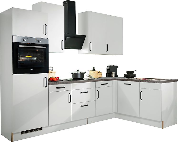 wiho Küchen Winkelküche "Simi", mit verstellbaren günstig online kaufen