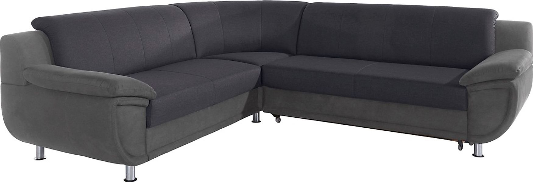 TRENDMANUFAKTUR Ecksofa »Rondo 3, zeitlos und modern, im Materialmix, L-For günstig online kaufen