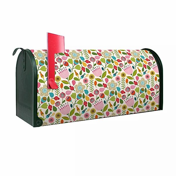 Banjado Amerikanischer Briefkasten Grün 48x22x16cm US Mailbox Letterbox Pos günstig online kaufen