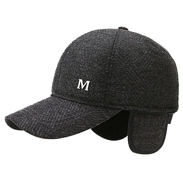 Sporty Baseball Cap Wintercap mit Ohrenklappen günstig online kaufen