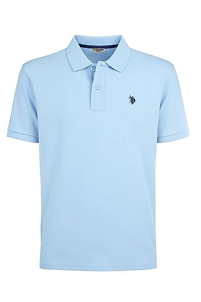 U.S. Polo Assn. Poloshirt US16147 (Baumwolle) hellblau Herren günstig online kaufen