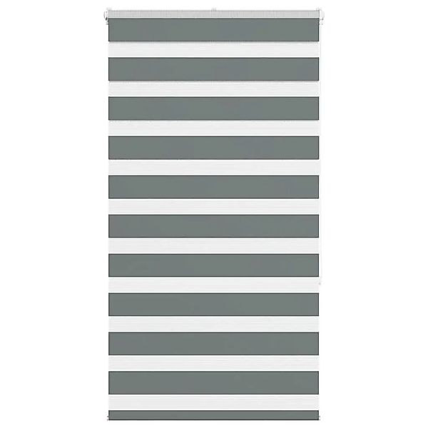 vidaXL Doppelrollo Dunkelgrau 70x150 cm Stoffbreite 65,9 cm Polyester 40141 günstig online kaufen