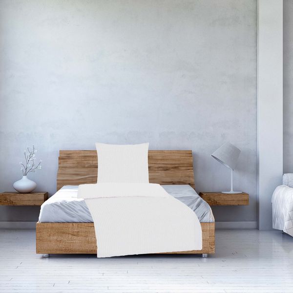 Casa Colori Bettwäsche Seersucker 135x200 Reißverschluss günstig online kaufen