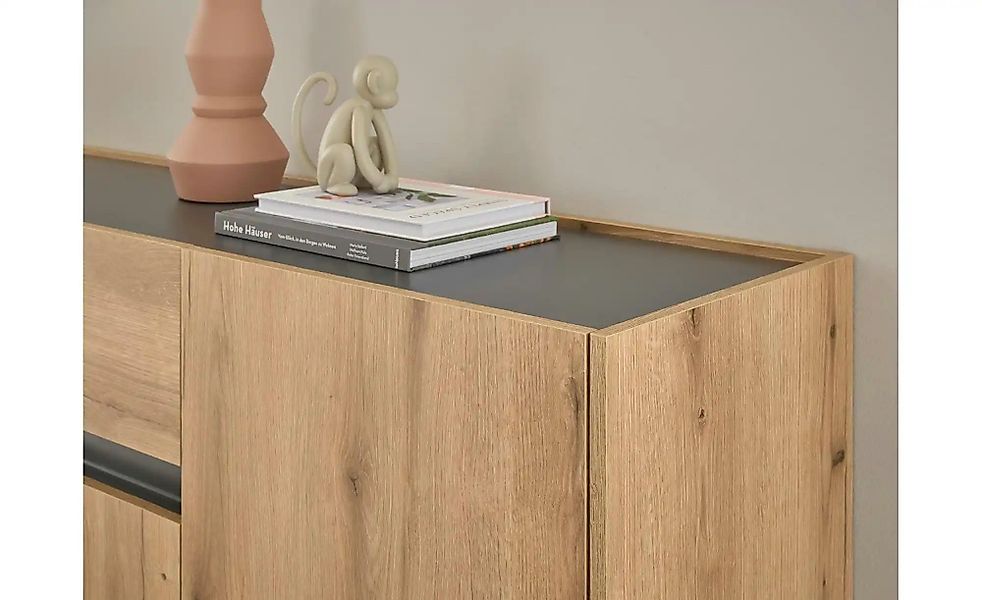 Sideboard  Cande ¦ holzfarben ¦ Maße (cm): B: 223 H: 86 T: 40.0 Kommoden & günstig online kaufen