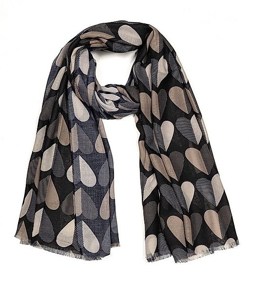 Cassandra Accessoires Schal "Hearts", mit Herzmuster günstig online kaufen