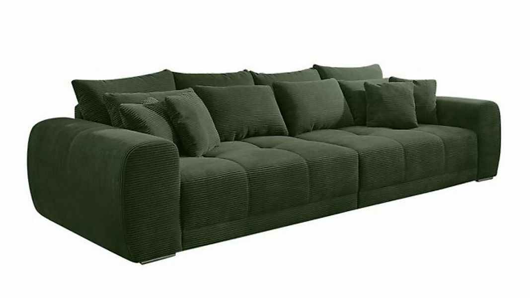 luma-home Big-Sofa 15172, XXL-Couch 306x134 cm mit Federkernpolsterung, vie günstig online kaufen