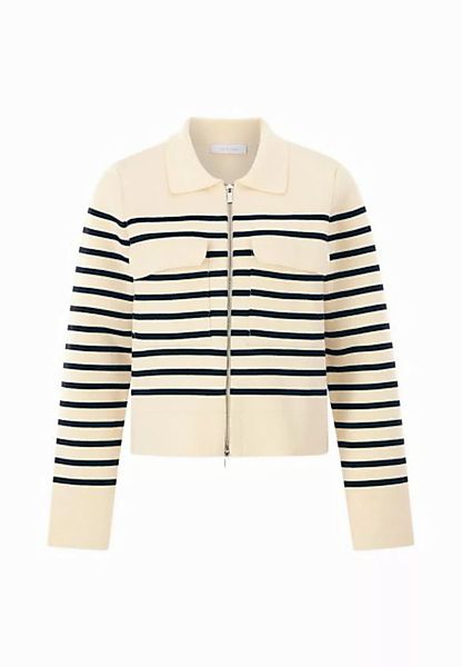 Rich & Royal Cardigan Damen Strickjacke mit Reißverschluss (1-tlg) günstig online kaufen