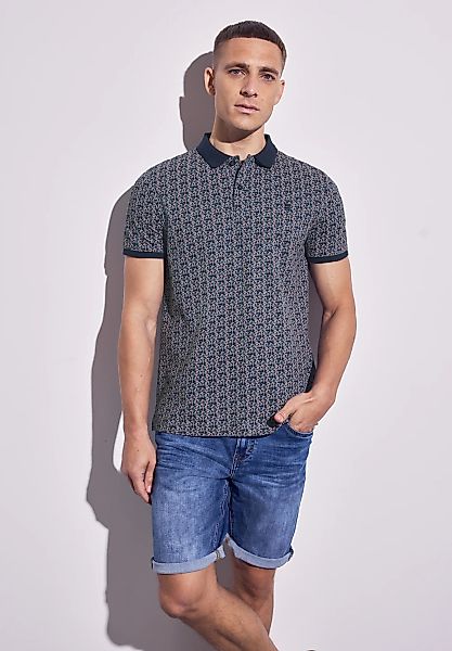 STREET ONE MEN Poloshirt, aus reiner Baumwolle günstig online kaufen