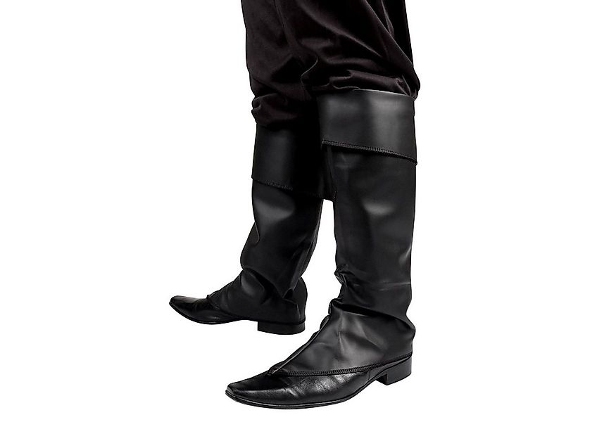 Boland Kostüm Stiefelstulpen 'Hunter', Schwarz günstig online kaufen