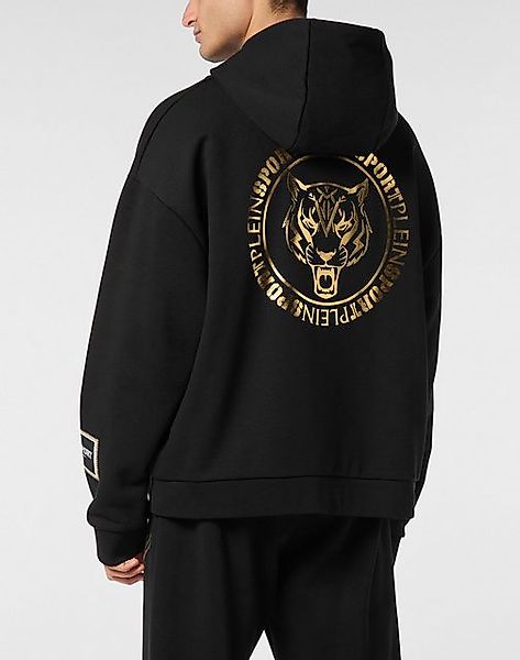 PLEIN SPORT Sweatshirt Hoodie sweatshirt Label günstig online kaufen
