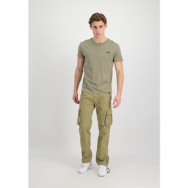 Alpha Industries  T-Shirts & Poloshirts Backprint T - olive/black günstig online kaufen