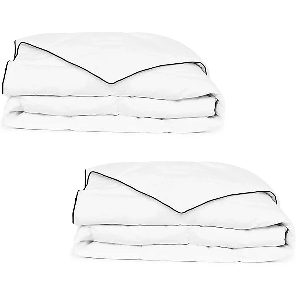 vidaXL Winter-Daunendecke 2 Stk 135x200 cm 132886 günstig online kaufen