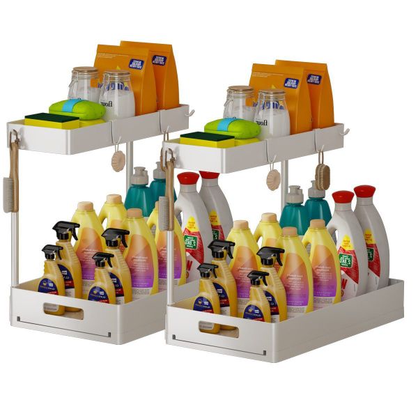 SURFOU Küchenregal Unterschrank Organizer Küchenregal Schrank günstig online kaufen