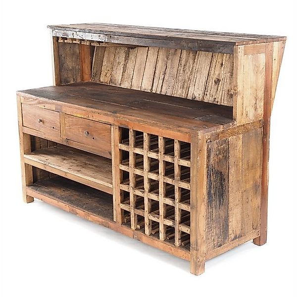 DESIGN DELIGHTS Barschrank Vintage BARSCHRANK 150x110cm(BxH) Shabby Chick M günstig online kaufen