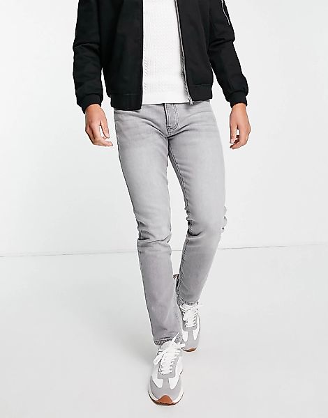 Topman – Essential – Schmale Jeans in Grau günstig online kaufen