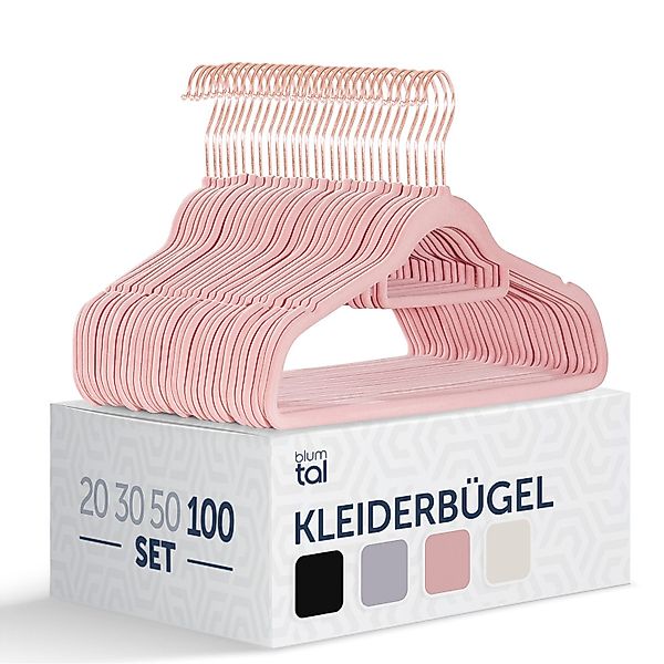 Blumtal Kleiderbügel Rutschfest - Samtoptik - günstig online kaufen