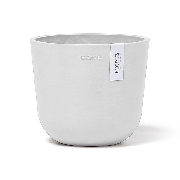 ECOPOTS Blumentopf Oslo Mini 16 Weiß, günstig online kaufen