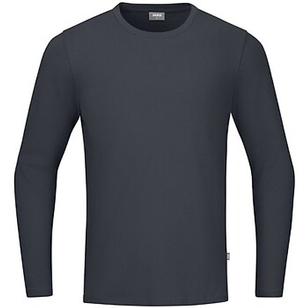 Jako Langarmshirt Organic (Freizeit, Bio-Baumwolle) schwarz Herren günstig online kaufen