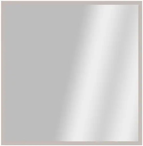 FORTE Garderobenspiegel B/H/T 74/76/1,8 cm, Wandmontage günstig online kaufen