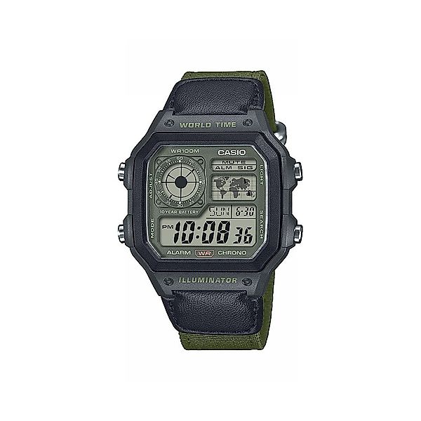 CASIO Digitaluhr Casio AE-1200WHUB-3AVEF AE-1200WHUB-3AVEF, Casio günstig online kaufen