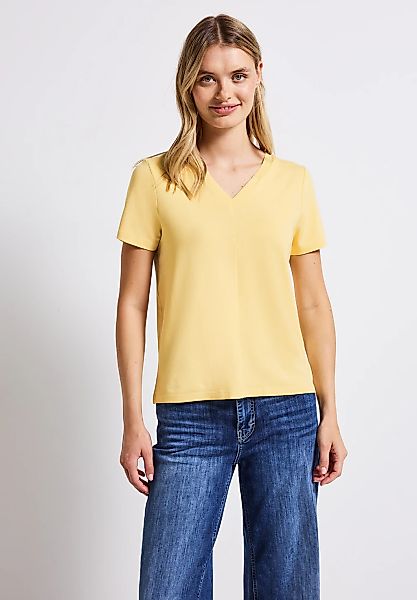 STREET ONE T-Shirt, aus strecthigem Viskosematerial günstig online kaufen