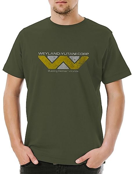 Urban Backwoods Print-Shirt Weyland Yutani Corp Herren T-Shirt Prometheus U günstig online kaufen