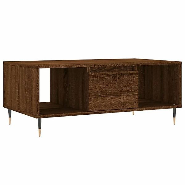 vidaXL Couchtisch Braun Eichen-Optik 90x50x36,5 cm Holzwerkstoff Modell 8 günstig online kaufen