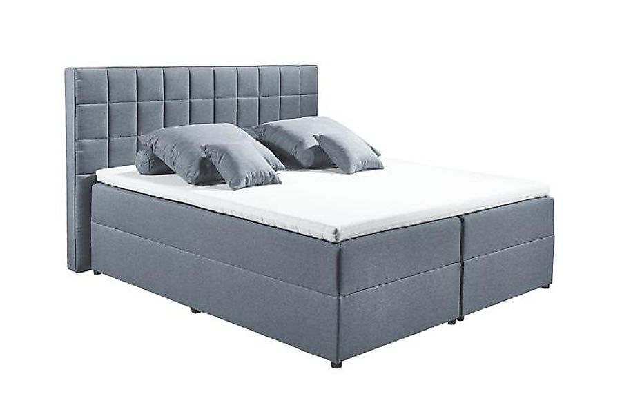 Polsterbett Alan 6 ca. 180x200 cm Dunkelgrau günstig online kaufen