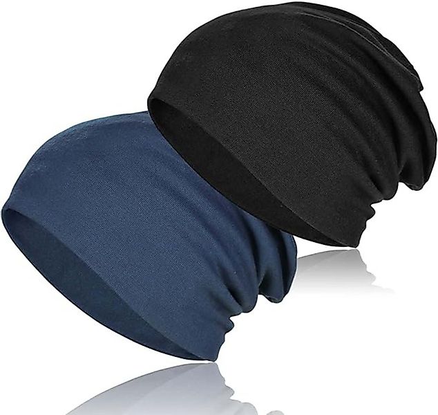 Bextsrack Beanie leichte Mütze für alle Jahreszeiten geeignet (2-St) günstig online kaufen