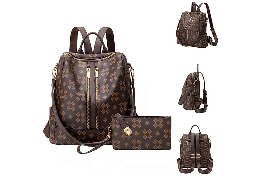 Toomoke Rucksack Damen Rucksack, Kleine 2 in 1 Rucksackhandtasche (Wasserdi günstig online kaufen